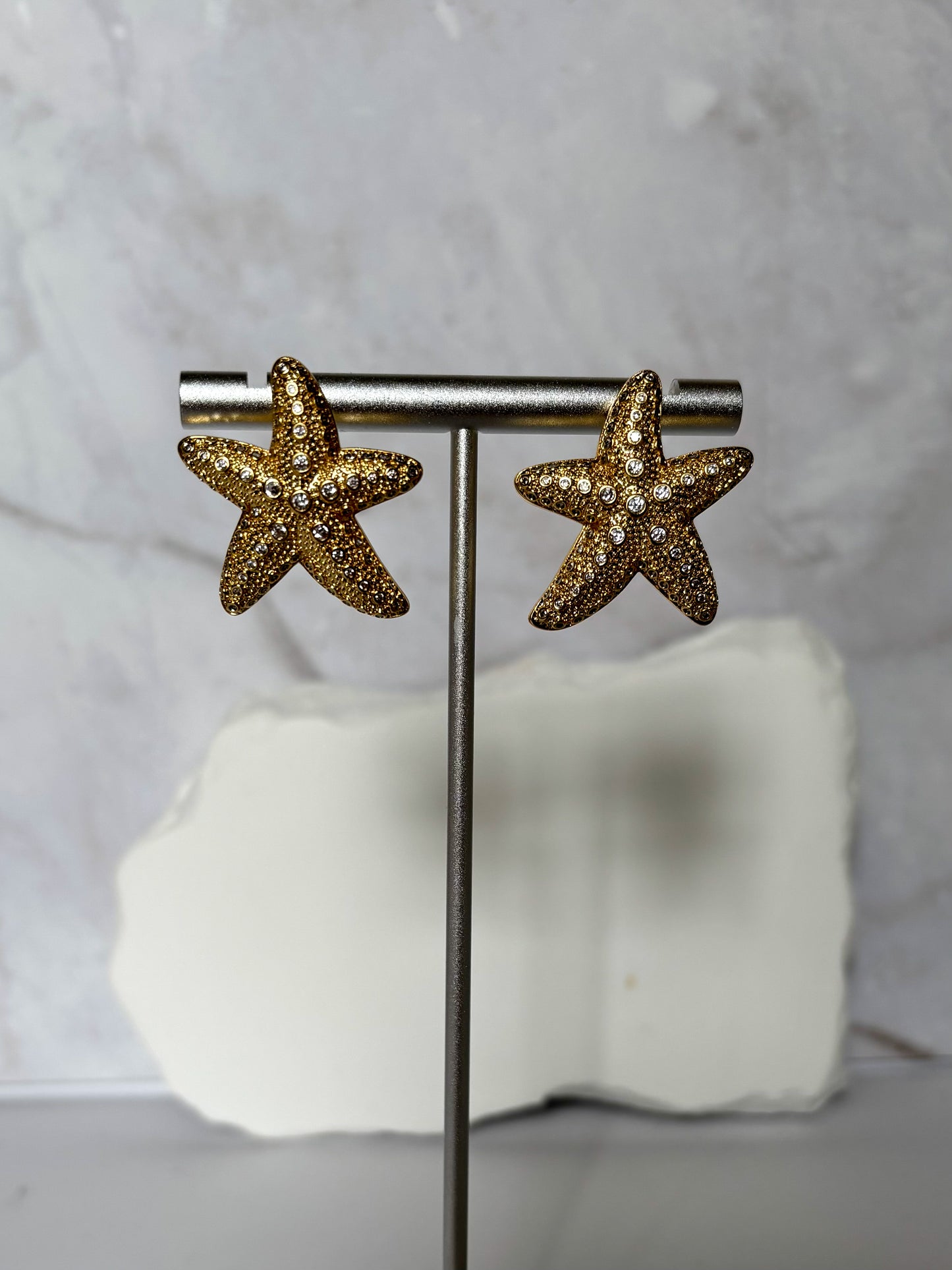 Star girl earrings