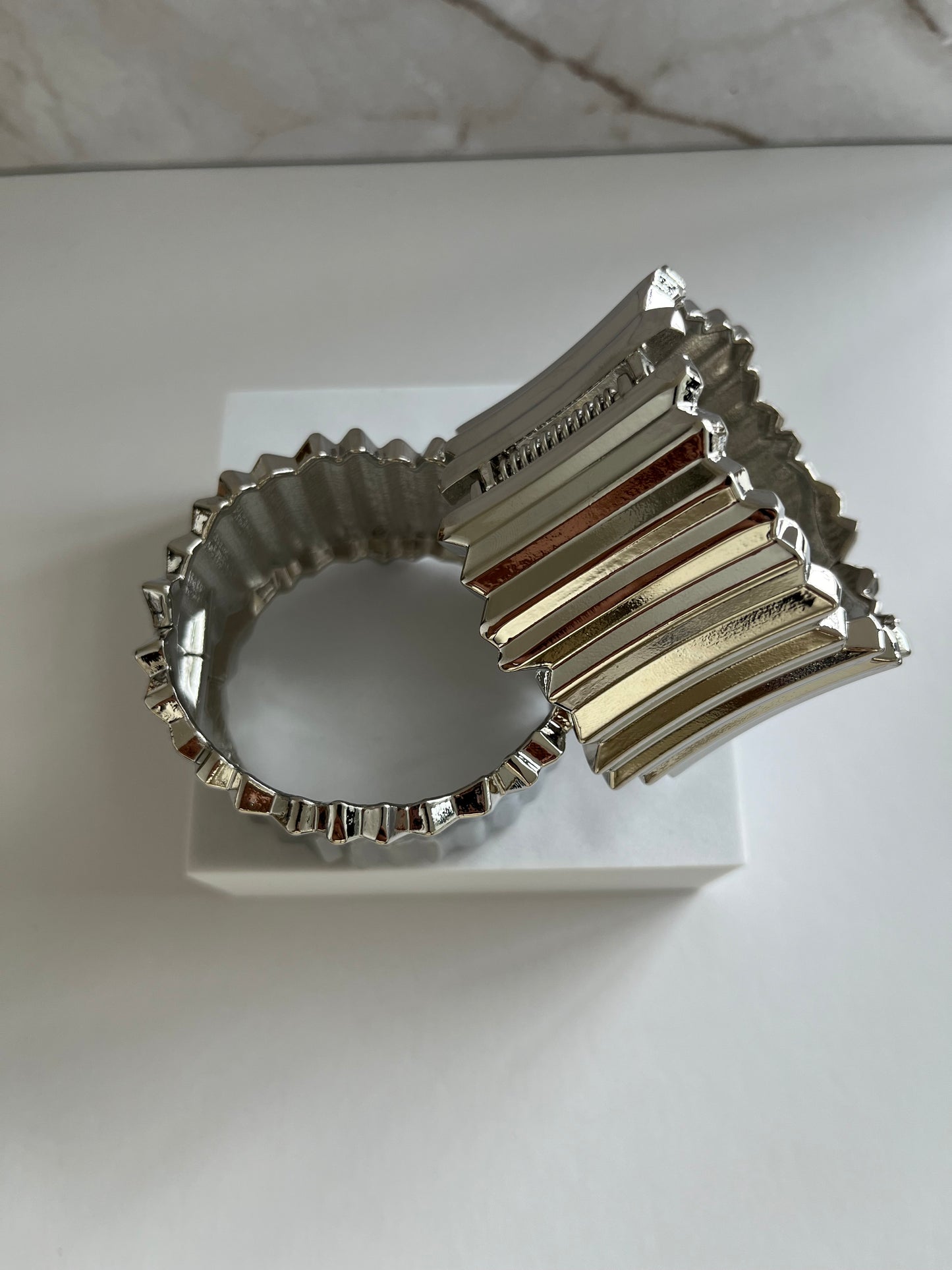 Chrome edge bracelet