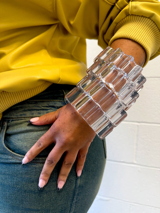 Clear intentions bracelet