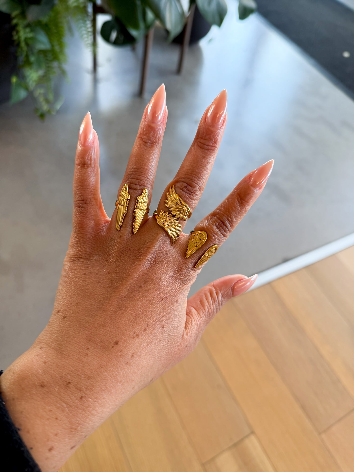 Heaven sent ring stack