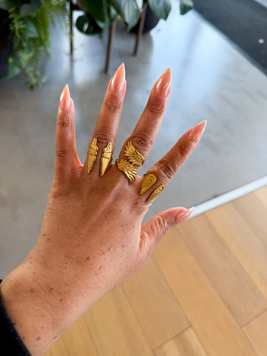 Heaven sent ring stack
