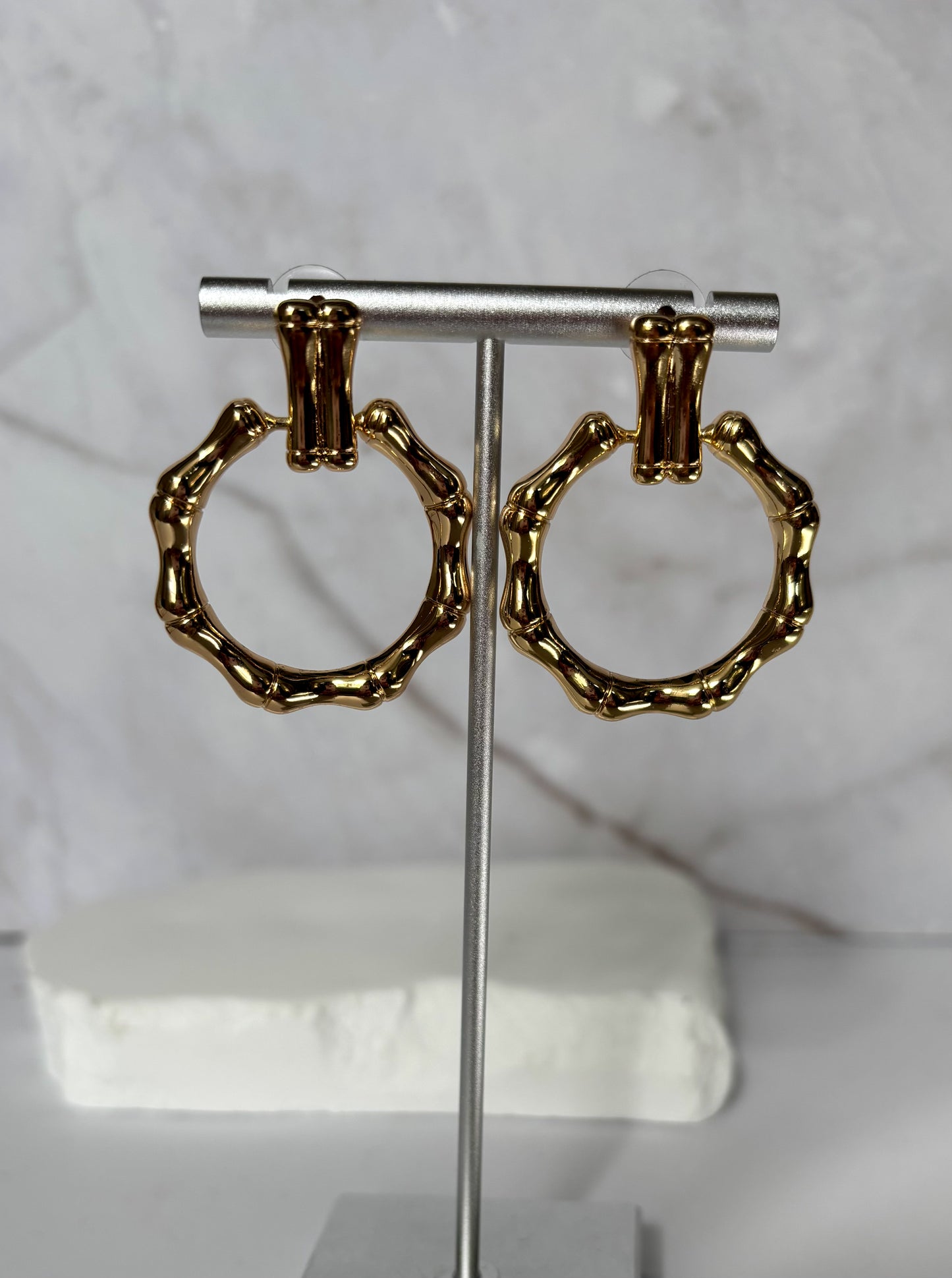 Bamboo girl earrings